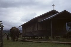 La cappella del villaggio di Pak Ngao